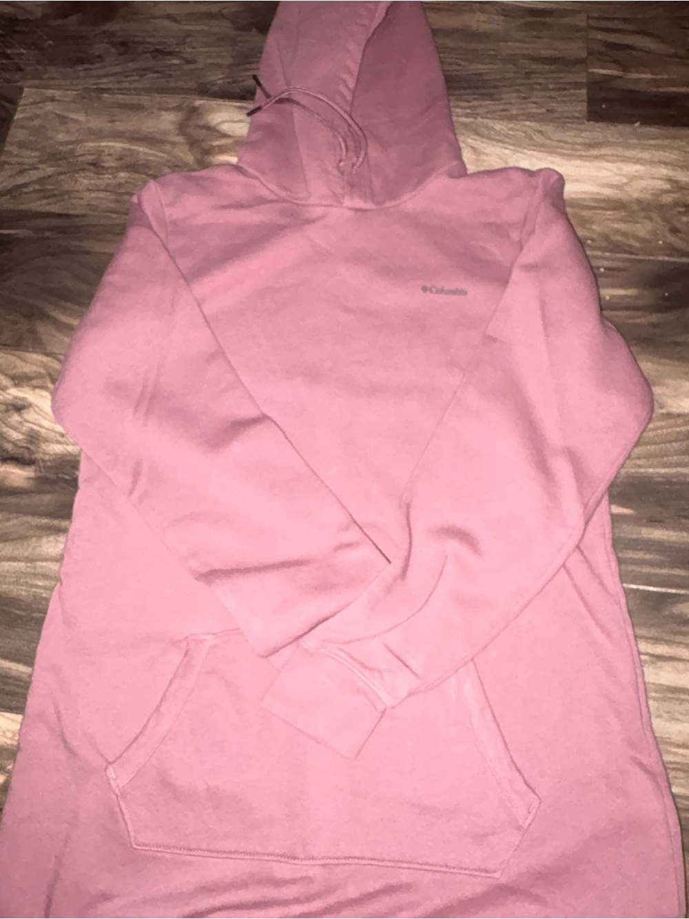 Columbia Women's Dusty Rose Hooded Pullover Sweatshirt size SMALL